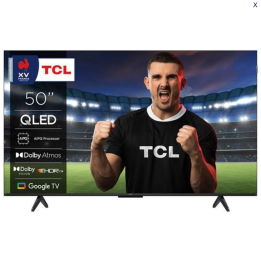 TV 4K QLED Google TV TCL 50P79K 50" 126 cm| Ménachoc