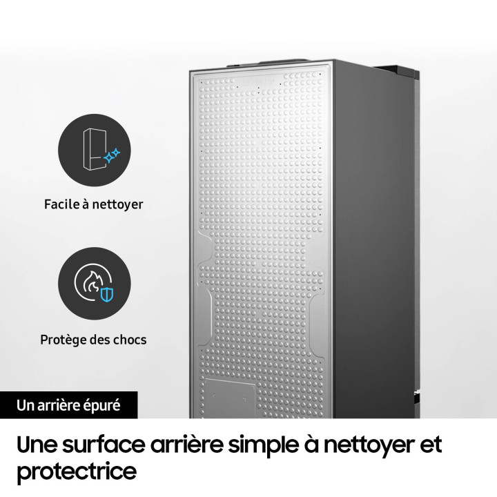 Réfrigérateur combiné Bespoke AI SAMSUNG RB34C652ESA - 341L | Ménachoc