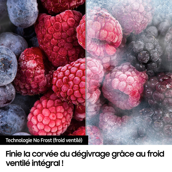 Réfrigérateur combiné Bespoke AI SAMSUNG RB34C652ESA - 341L | Ménachoc