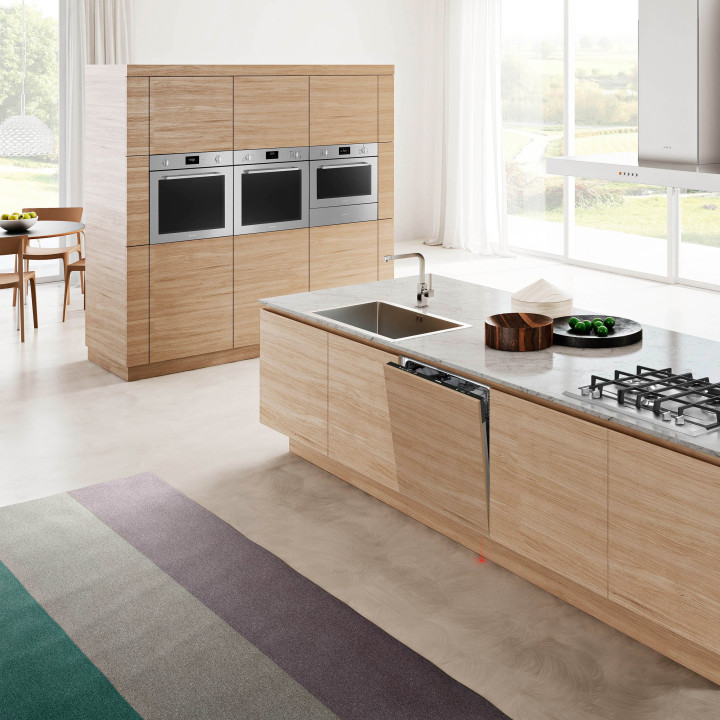 Four encastrable pyrolyse SMEG inox SFP6401TVX1 - 70L | Ménachoc