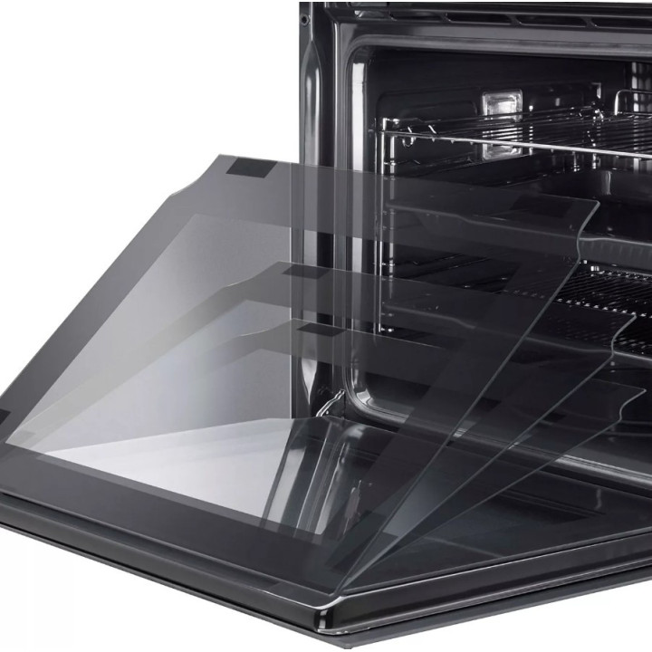 Four encastrable pyrolyse SMEG noir SFP6401TB - 70L | Ménachoc