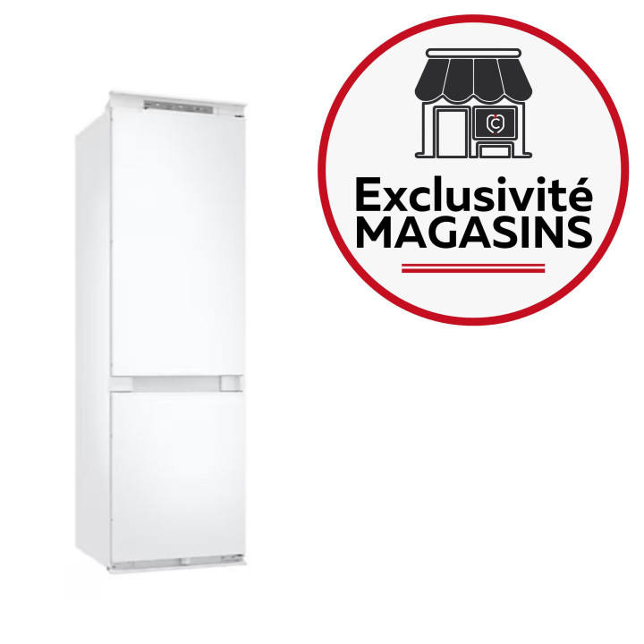 Réfrigérateur combiné intégrable SAMSUNG BRB80F26CES0 267L
