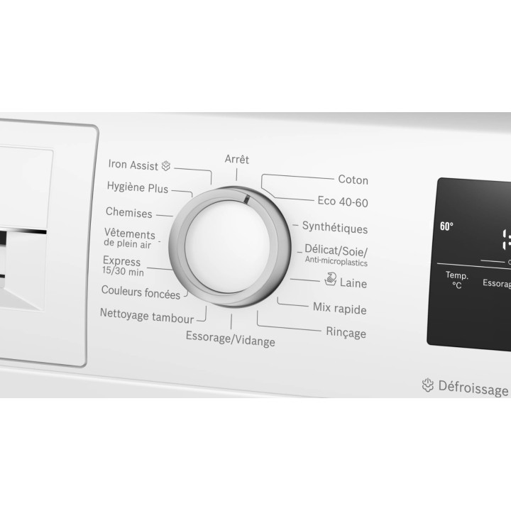 Lave linge hublot BOSCH Série 4 WAN2827AFR - 8kg | Ménachoc