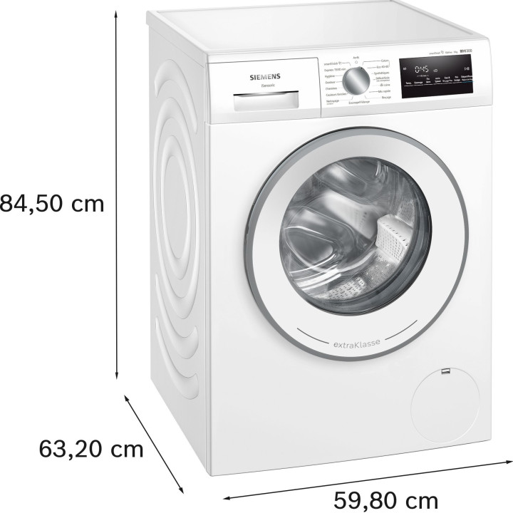 Lave linge frontal iQ300 SIEMENS WM14N27AFR - 9kg | Ménachoc