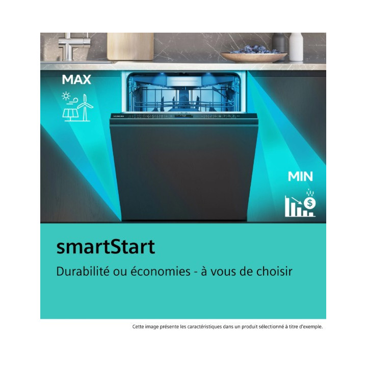 Lave vaisselle tout intégrable iQ300 SIEMENS SN63EX02CF - 60cm | Ménachoc