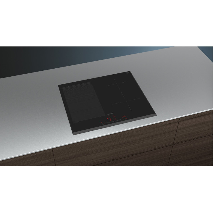 Plaque induction sans cadre iQ700 Home Connect SIEMENS EX651HEC1F - 60cm | Ménachoc