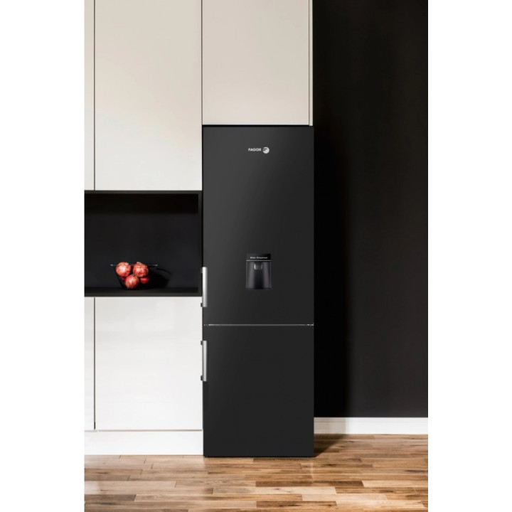 Réfrigérateur combiné noir FAGOR FAF8282DN - 268L | Ménachoc