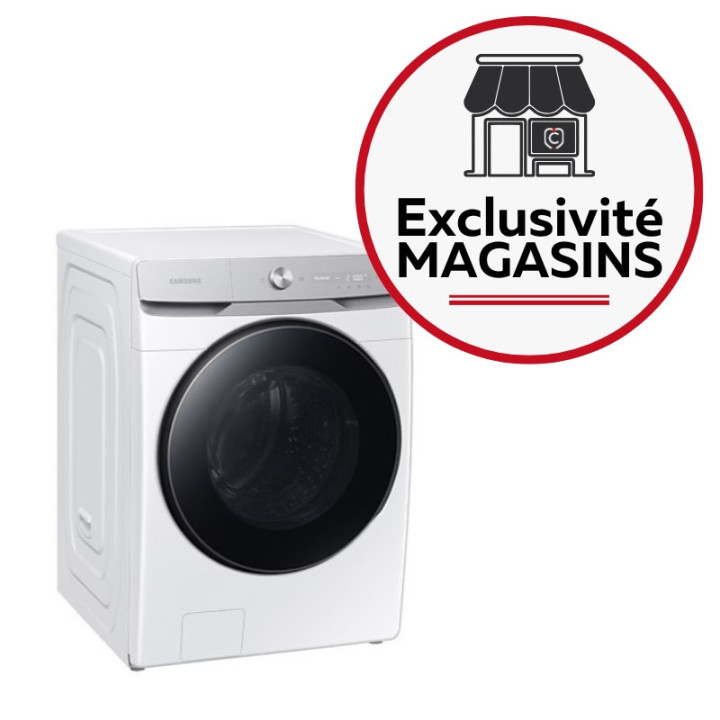 Lave-Linge Hublot SAMSUNG ecobubble™ WF20DG8650BW 20kg