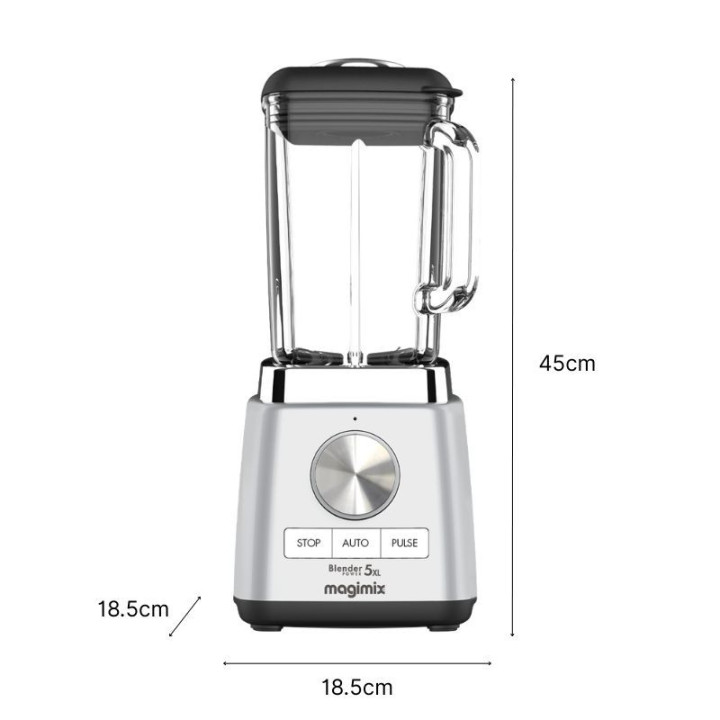 Blender POWER 5 XL CONNECT MAGIMIX 11643 - Chrome 2L | Mixeur puissant – Livraison rapide France