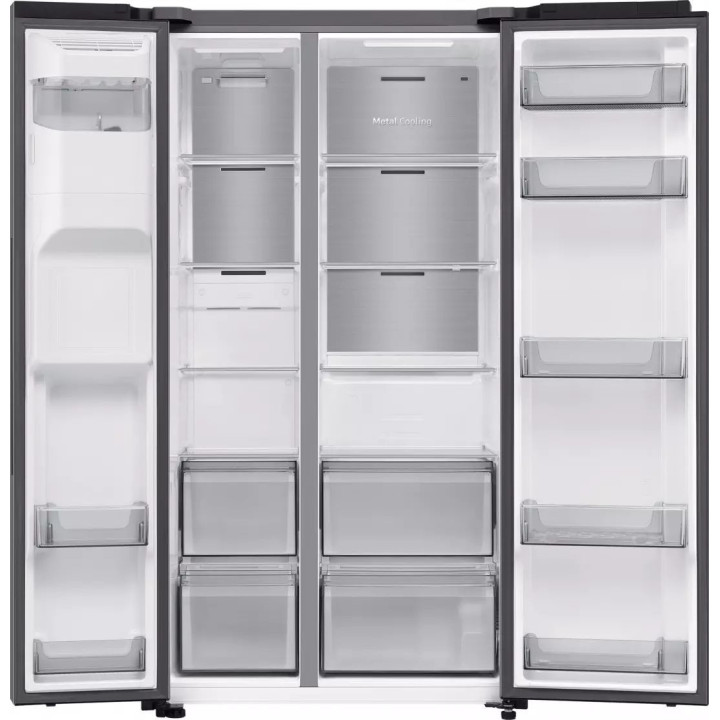 Réfrigérateur américain SAMSUNG Side-by-Side Bespoke AI RS70F64KET - 640L | Ménachoc