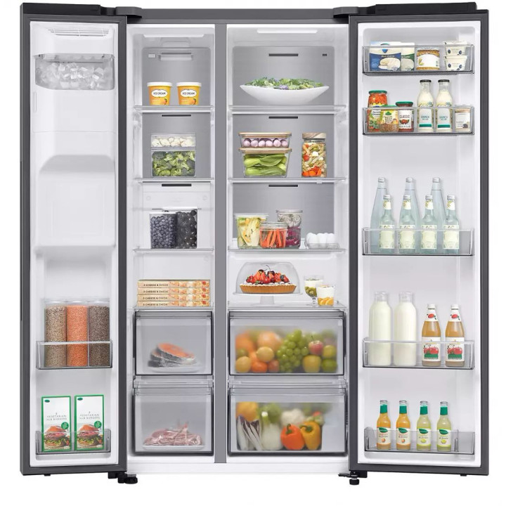 Réfrigérateur américain SAMSUNG Side-by-Side Bespoke AI RS70F64KET - 640L | Ménachoc