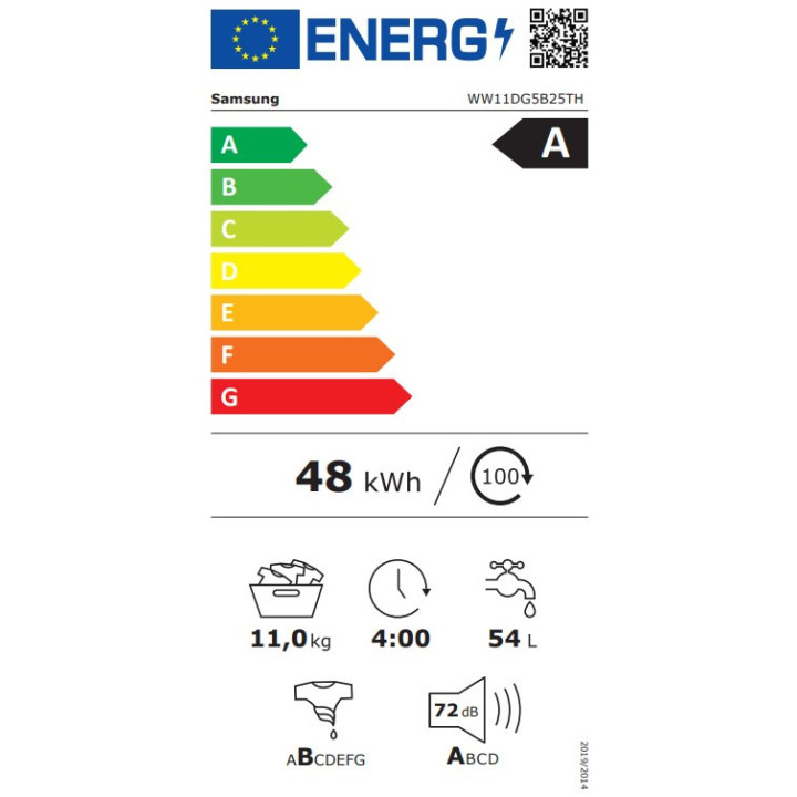Lave linge hublot AI Ecobubble™ SAMSUNG WW11DG5B25TH - 11kg | Ménachoc