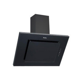 Hotte décorative inclinée noire AMICA AH4429 - 90cm
