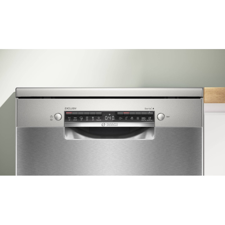 Lave vaisselle pose libre 60 cm Série 4 BOSCH SMS4ELI06F - 13 couverts | Ménachoc