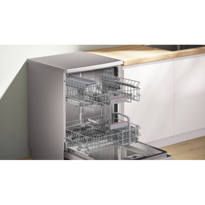 Lave vaisselle pose libre 60 cm Série 4 BOSCH SMS4ELI06F - 13 couverts | Ménachoc