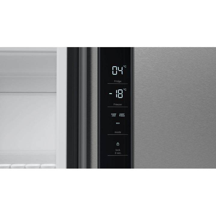 Réfrigérateur multi-portes Série 4 BOSCH Acier brossé anti-traces KFN96VPEA - 605L | Ménachoc