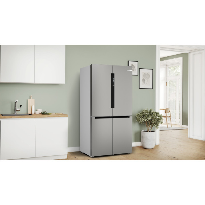 Réfrigérateur multi-portes Série 4 BOSCH Acier brossé anti-traces KFN96VPEA - 605L | Ménachoc