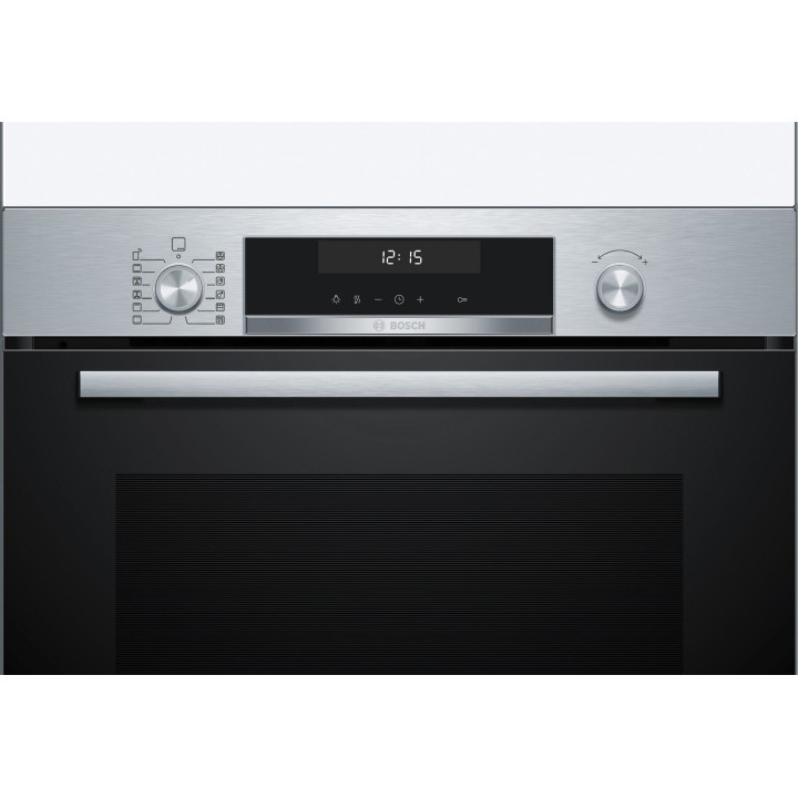 Four encastrable pyrolyse BOSCH inox Série 6 Air Fry HBG578ES7 - 71L | Ménachoc