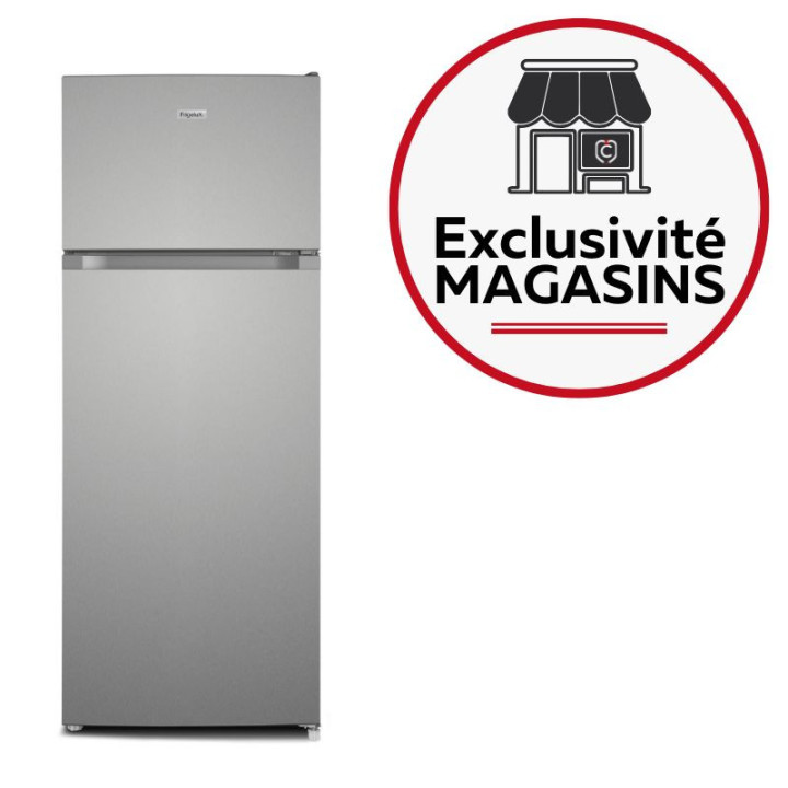 Réfrigérateur Double Porte Inox RDP216XE - 211L | Ménachoc