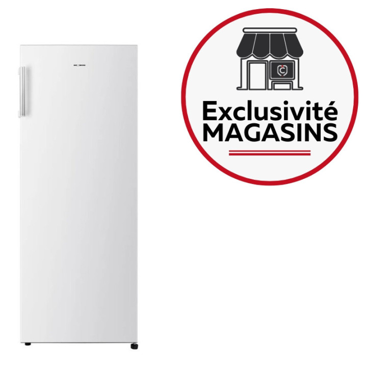 Réfrigérateur 1 porte HORN HSP242WE - 242L - Blanc - 144cm  | Ménachoc