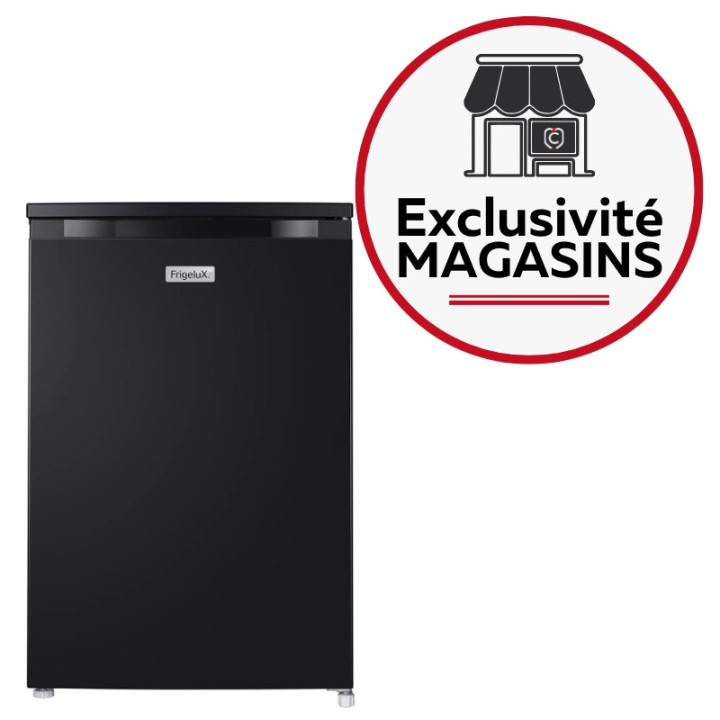 Congélateur top FRIGELUX Noir CTT92NE - 85L | Ménachoc