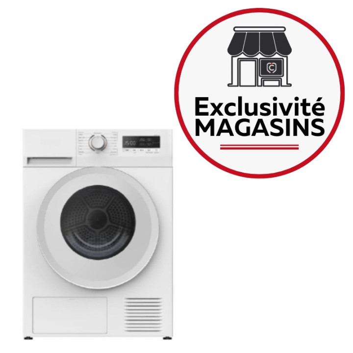 Sèche linge pompe à chaleur HORN HSLP08E - 8kg | Ménachoc