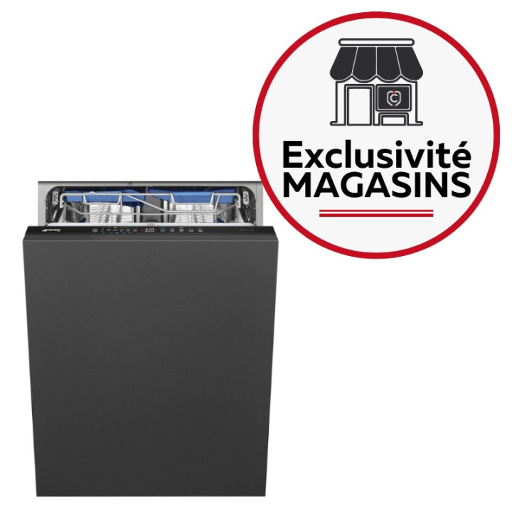 Lave vaisselle tout intégrable 60 cm SMEG STL342CSL | Ménachoc
