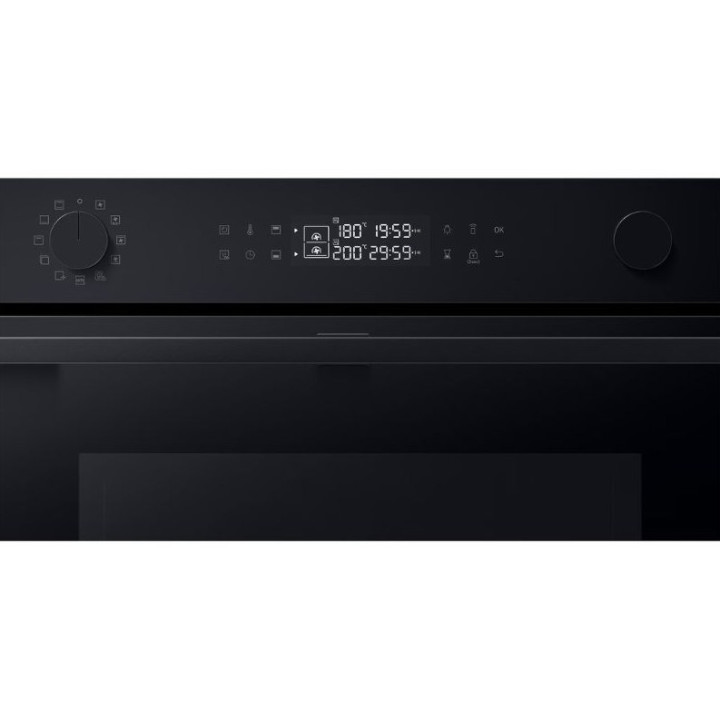 Four encastrable SAMSUNG Dual COOK FLEX™ MULTIFONCTIONS Pyrolyse NV7B4550VAK - 76L | Ménachoc