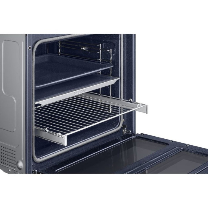 Four encastrable SAMSUNG Dual COOK FLEX™ MULTIFONCTIONS Pyrolyse NV7B4550VAK - 76L | Ménachoc