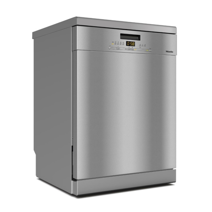 Lave vaisselle pose libre G 5611 Front Active Façade CleanSteel Inox antitrace MIELE - 13 couverts