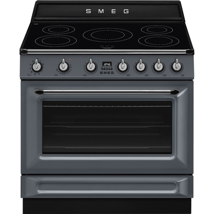 Piano de cuisson SMEG TR90IMGR vue de face