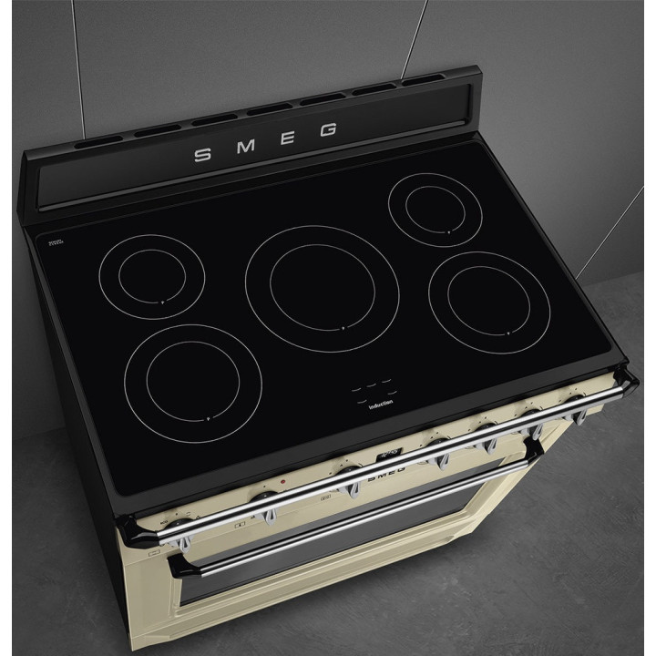 Piano de cuisson SMEG TR90IMP vue de face