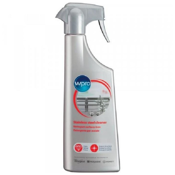 Spray Nettoyant surfaces inox Wpro
