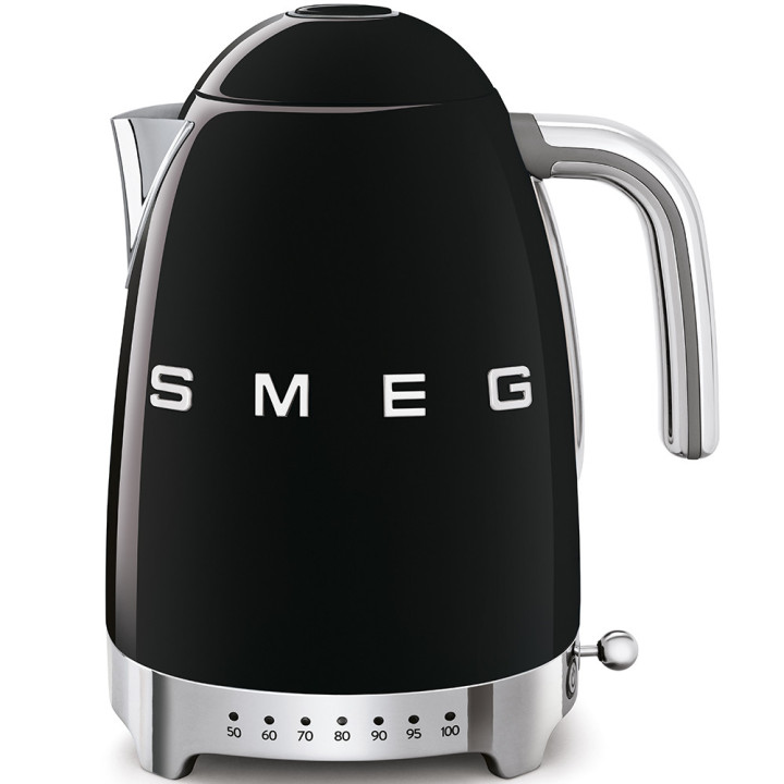 Bouilloire SMEG Noir KLF04BLEU | Ménachoc