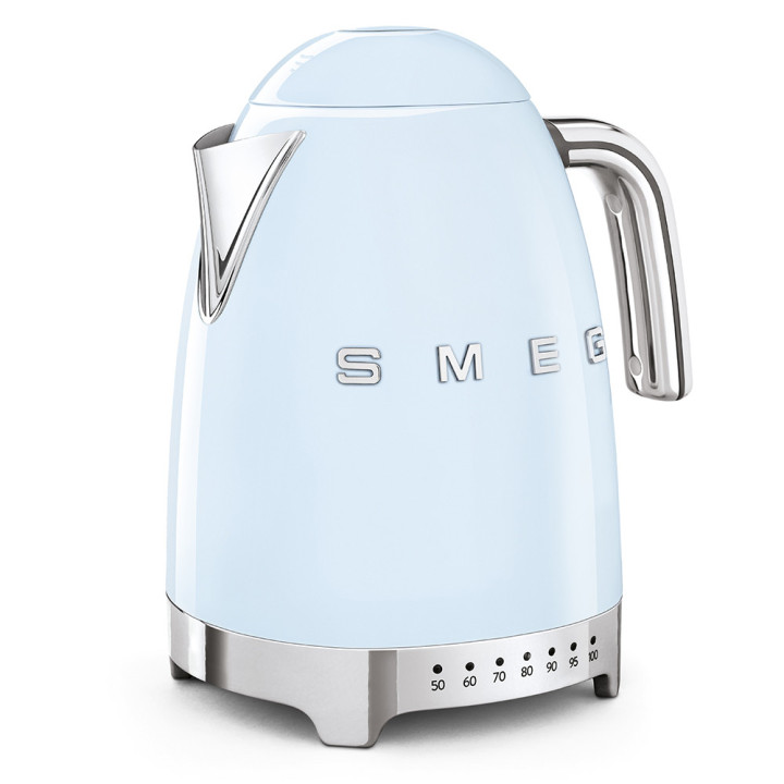 Bouilloire SMEG Bleu Azur KLF04PBEU | Ménachoc