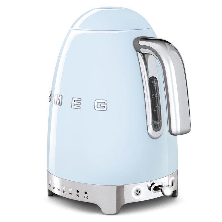 Bouilloire SMEG Bleu Azur KLF04PBEU | Ménachoc