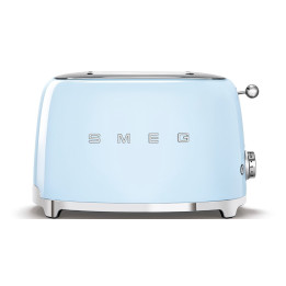 Toaster SMEG Bleu Azur TSF01PBEU | Ménachoc