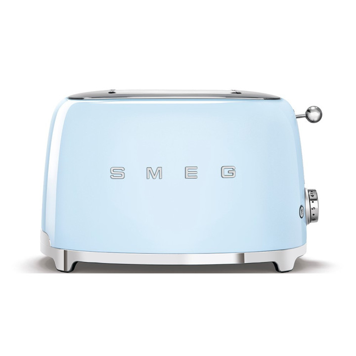 Toaster SMEG Bleu Azur TSF01PBEU | Ménachoc