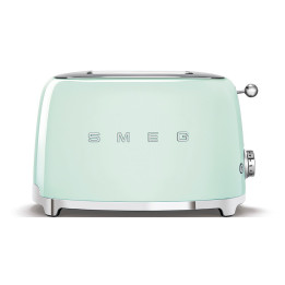 Toaster SMEG Vert d'eau TSF01PGEU | Ménachoc