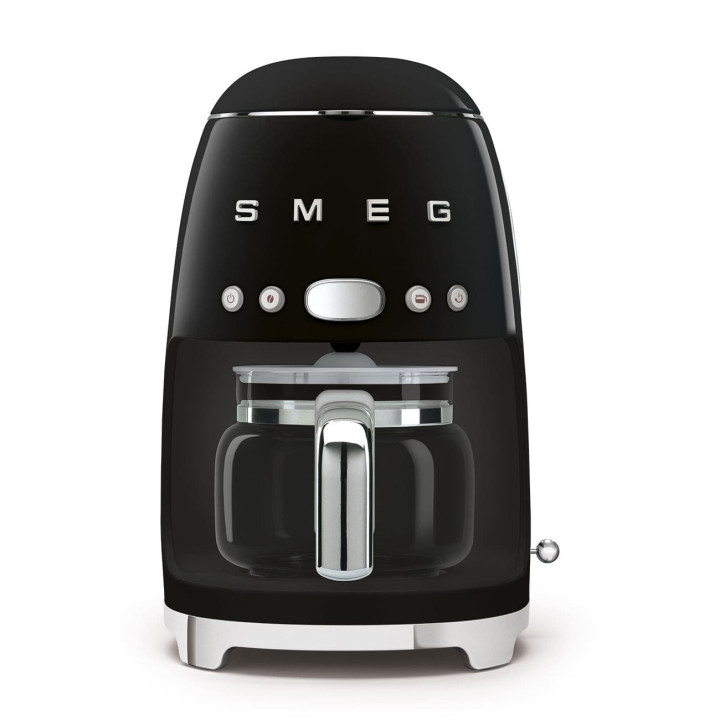 Cafetière filtre SMEG Noir DCF02BLEU | Ménachoc