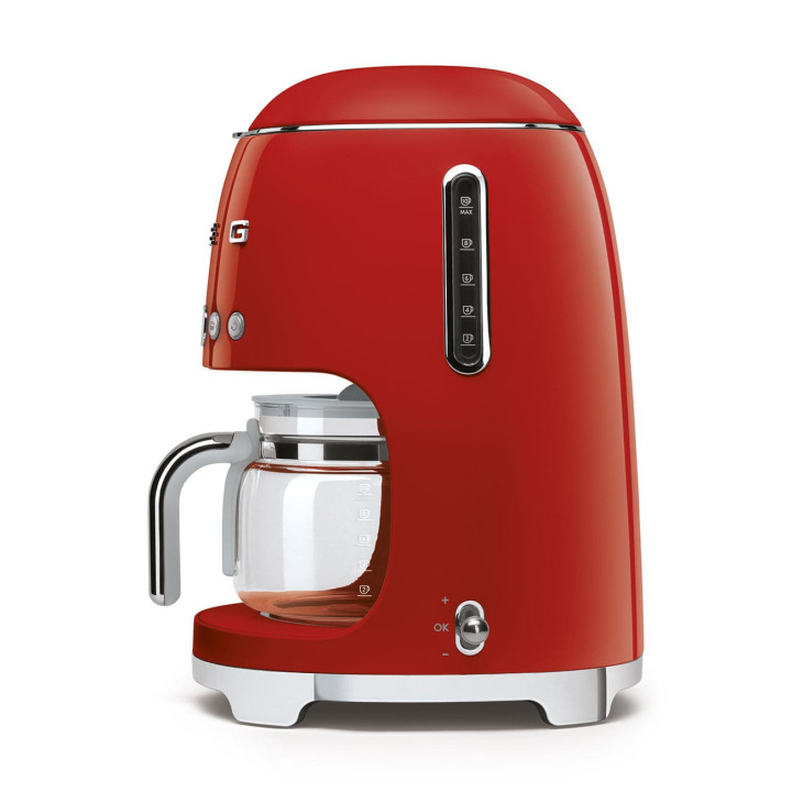 Cafetière filtre SMEG Rouge DCF02RDEU | Ménachoc