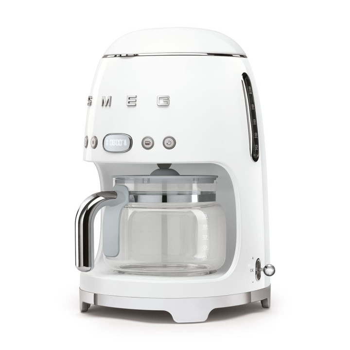 Cafetière filtre SMEG Blanche DCF02WHEU | Ménachoc