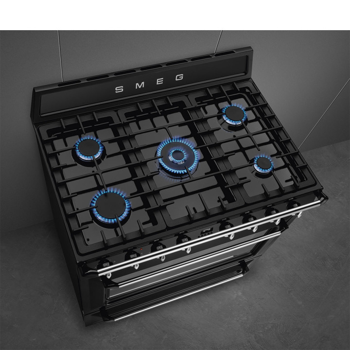 Piano de cuisson SMEG TR90BL9 | Ménachoc