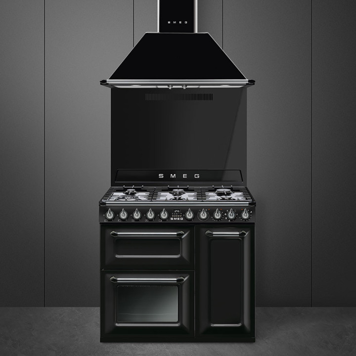 Piano de cuisson GAZ SMEG TR93BL - 90cm | Ménachoc