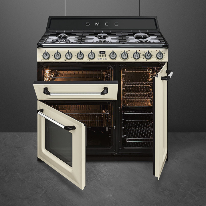 Piano de cuisson GAZ SMEG TR93P - 90cm | Ménachoc