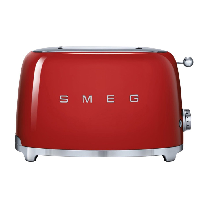 Toaster SMEG Rouge TSF01RDEU | Ménachoc