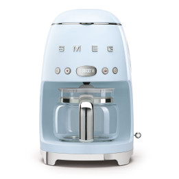 Cafetière filtre SMEG Bleu Azur DCF02PBEU | Ménachoc