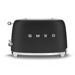 Toaster SMEG Noir Mat TSF01BLMEU | Ménachoc