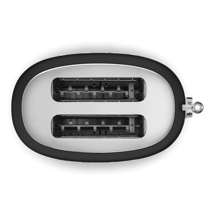 Toaster SMEG Noir Mat TSF01BLMEU | Ménachoc