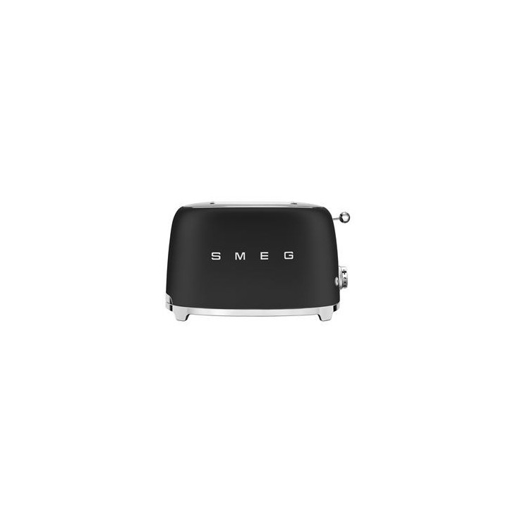 Toaster SMEG Noir Mat TSF01BLMEU | Ménachoc
